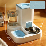 Automatic Cat Dog Feeder Drinking Fountain Water Dispenser Auto Food Bowl Pet Supplies For Dogs Cats