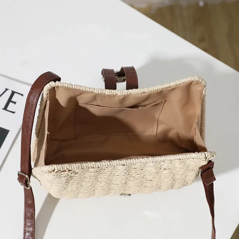 Straw Woven Handbag Summer