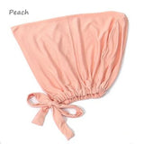 Muslim Inner Cap Hijab For Women Solid Underscarf Hijab Undercap Scarf Turban Hat Islamic Muslim Hijabs Ready To Wear Headcover