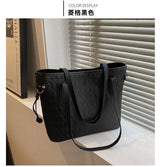 Large Capacity Bag Women's New Trendy and High-end Tote Bag Women's Summer Versatile Handheld Single Shoulder Commuting Bag