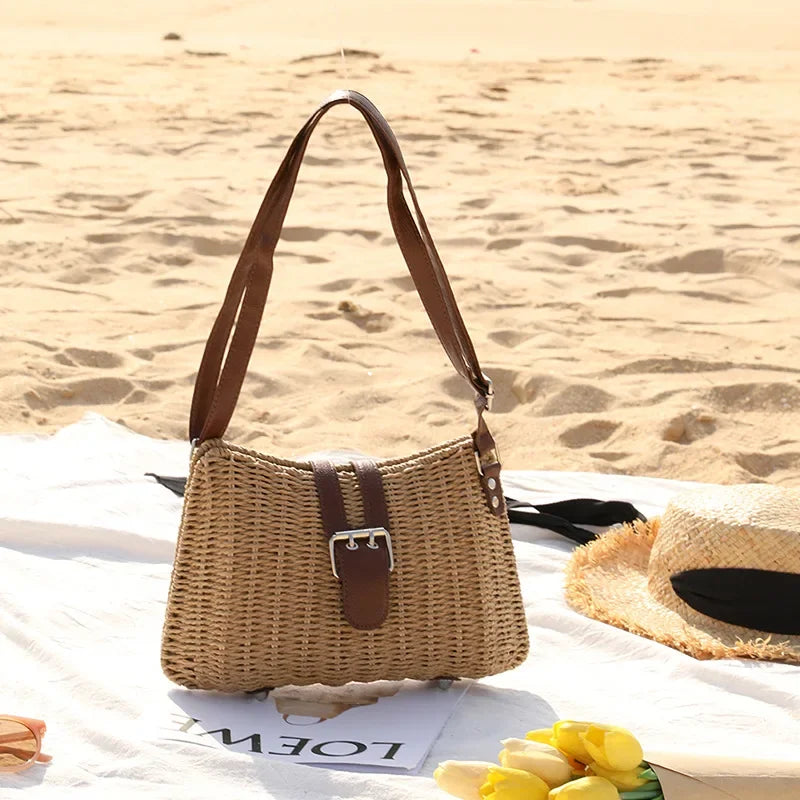 Straw Woven Handbag Summer