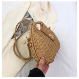 Wicker Rattan Summer Bag