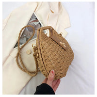 Wicker Rattan Summer Bag