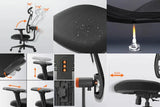 NEWTRAL MAGICH002 Ergonomic Chair, Adaptive Lower Back Support, Adjustable Headrest Seat Depth, 4D Armrest Recliner, 160-195CM
