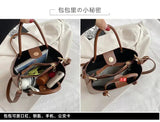 Designer Bag Knot Handle Bucket Bags for Women 2023 Brands Purses and Handbags Commute Black Shoulder Crossbody Bag Tote Clutch