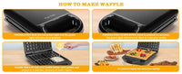Taylor swoden - Bruno 3 en 1 sandwichera, gofrera, Prensa Panini, 1200W, tiene capacidad para 4 sándwiches, placas desmontables