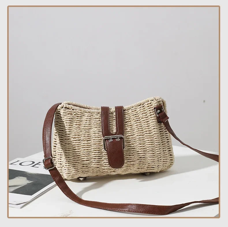 Straw Woven Handbag Summer