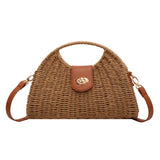 Summer Woven Shell Tote
