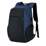 Backpack Men USB Charging Waterproof 15.6 Inch Laptop Casual Oxford Male Business Bag Mochila Computer Notebook Backpacks