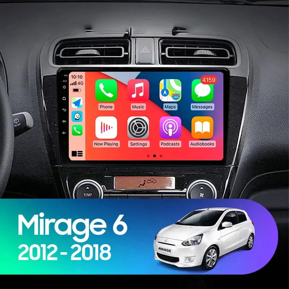 Mitsubishi Mirage Android Screen
