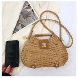 Wicker Rattan Summer Bag