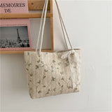 Women Handbag Lace Ins Straw Multi-purpose Single Shoulder Bag Female Fashion Large Capacity Hand Woven Totes for Ladies