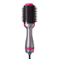 2025 New 3-in-1 Hot Air Comb Fluffy Comb Without Damaging Hair Dry And Wet Roll Straight Dual-Use Negative Ion Styling Comb