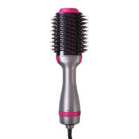 2025 New 3-in-1 Hot Air Comb Fluffy Comb Without Damaging Hair Dry And Wet Roll Straight Dual-Use Negative Ion Styling Comb
