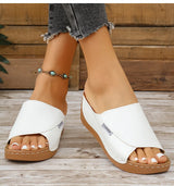 Women's Sandals Casual Heels Sandals Summer Woman Shoes Luxury Slippers Heeled Sandals Wedges Shoes Summer Footwear Women 2025