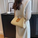 Summer Woven Shell Tote