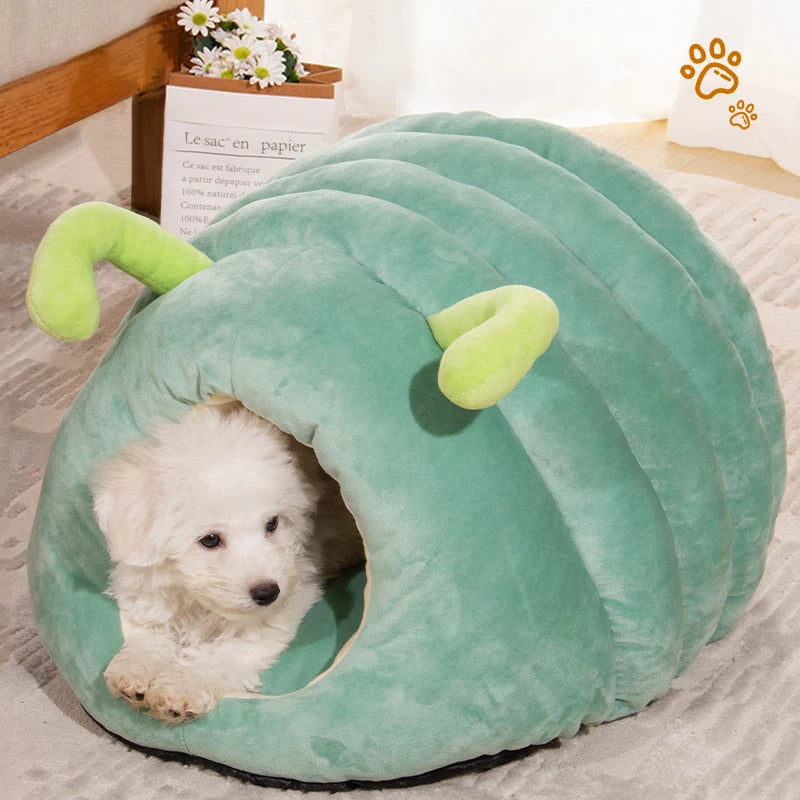 Winter Cozy Pet House Dogs Soft Nest Kennel Sleeping Cave Cat Dog Puppy Warm Thickening Tents Bed Nest Dog Nest Warm Plush Warm
