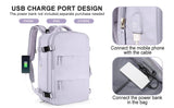 XOKY Cabin Bag 45x36x20 Backpack, 40x20x25 Ryanair Carry-Ons, Women/Men Aeroplane Travel Backpack, Cabin Size Laptop Backpack