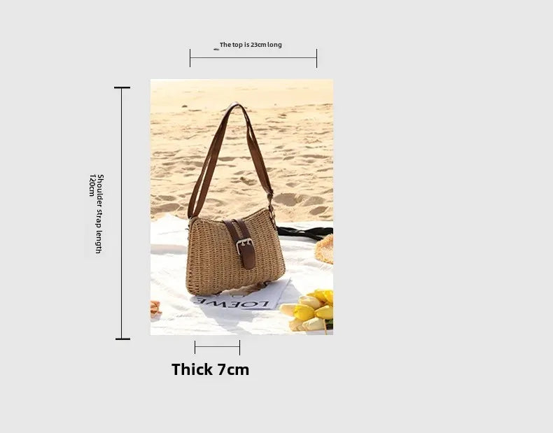 Straw Woven Handbag Summer