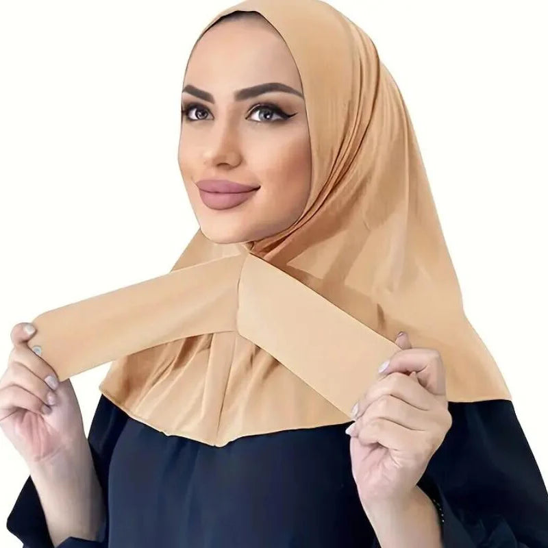 Modal Bonnet Hijab Sport Scarf