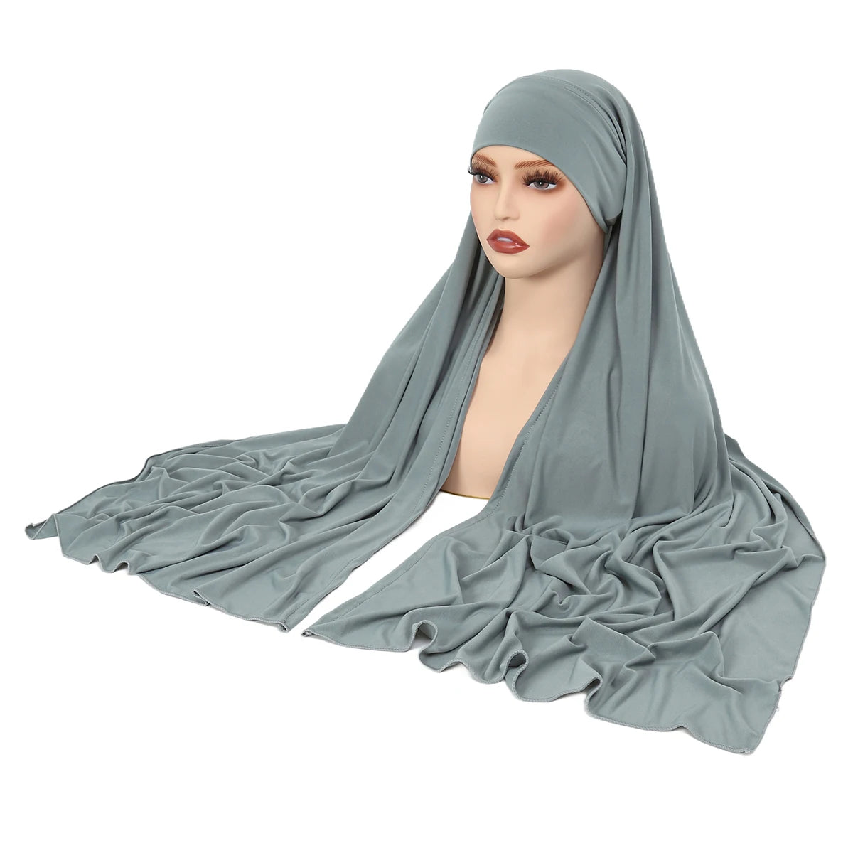 Crystal Hemp Women's Hijab Solid