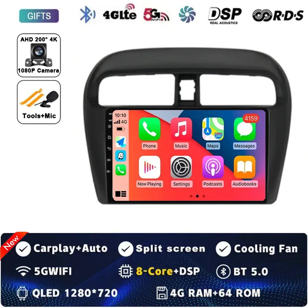 Mitsubishi Mirage Android Screen