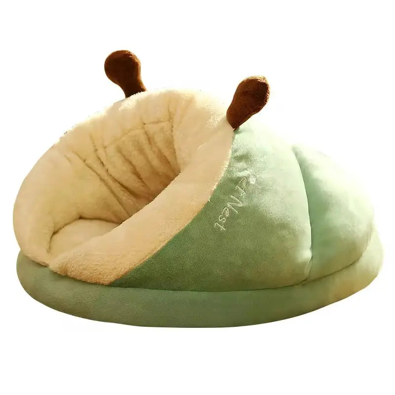 Winter Warm Pet Cat Bed Soft Cozy Cat Cave Bed Warm Cat House Nest Puppy Bed for Small Dogs Cats Cat Sleep Bag Pet Supplies