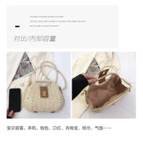 Wicker Rattan Summer Bag