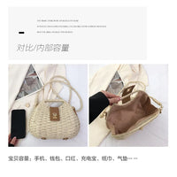 Wicker Rattan Summer Bag