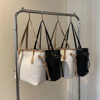 Large Capacity Bag Women's New Trendy and High-end Tote Bag Women's Summer Versatile Handheld Single Shoulder Commuting Bag