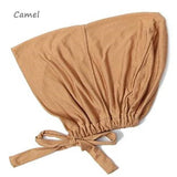 Muslim Inner Cap Hijab For Women Solid Underscarf Hijab Undercap Scarf Turban Hat Islamic Muslim Hijabs Ready To Wear Headcover