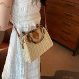 Boho Bamboo Shoulder Bag