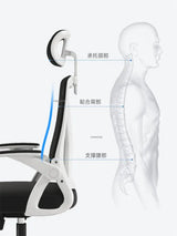Nordic Office Chair Ergonomic Office Furniture Comfortable Sedentary Gaming Chair Lift Swivel Meeting Room Staff Computer Chair