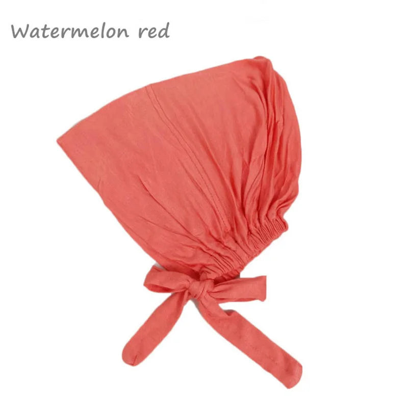 Muslim Inner Cap Hijab For Women Solid Underscarf Hijab Undercap Scarf Turban Hat Islamic Muslim Hijabs Ready To Wear Headcover