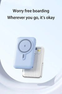 Xiaomi 22.5W 200000mAh Magnetic Wireless Charger Power Bank with Phone Holder PowerBank For iPhone Samsung Huawei Fast Charging