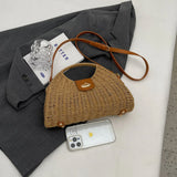 Summer Woven Shell Tote