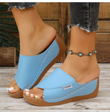 Women's Sandals Casual Heels Sandals Summer Woman Shoes Luxury Slippers Heeled Sandals Wedges Shoes Summer Footwear Women 2025