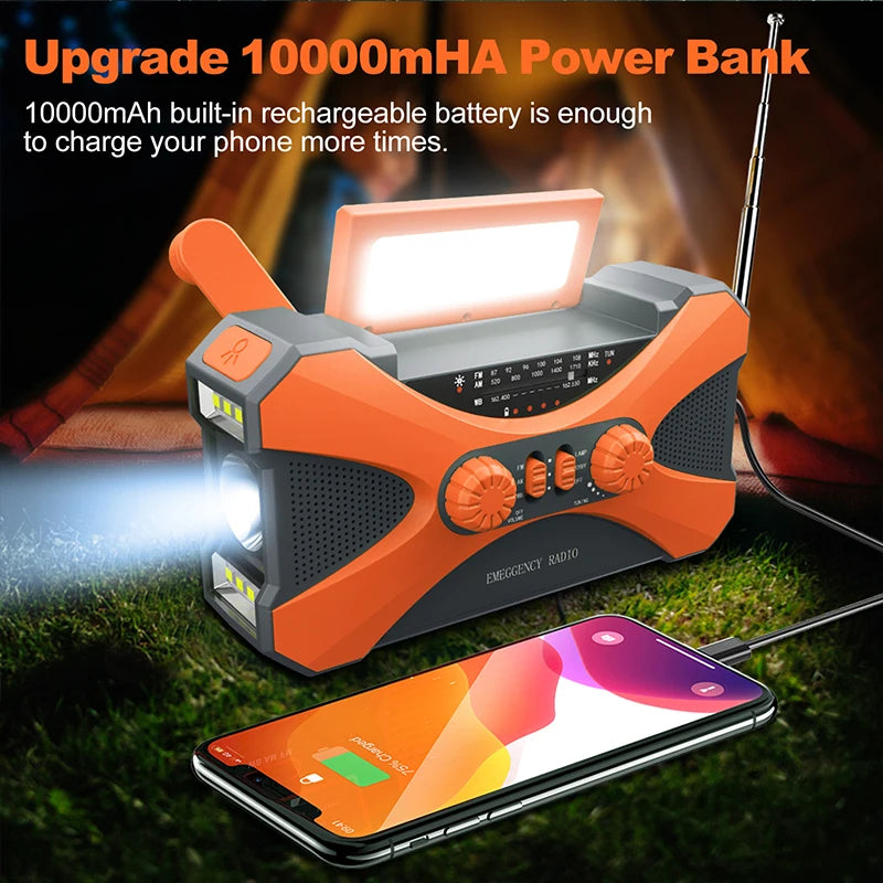 Solar Power Emergency Radio