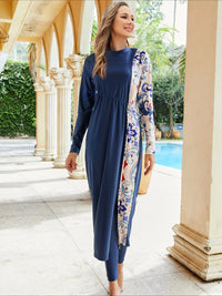 Summer Muslim Women 3 Piece Swimwear Set Hijab Swimsuit Maxi Dress Full Cover Up Islam Summer Abaya Dubai Modest Swimwear 2025