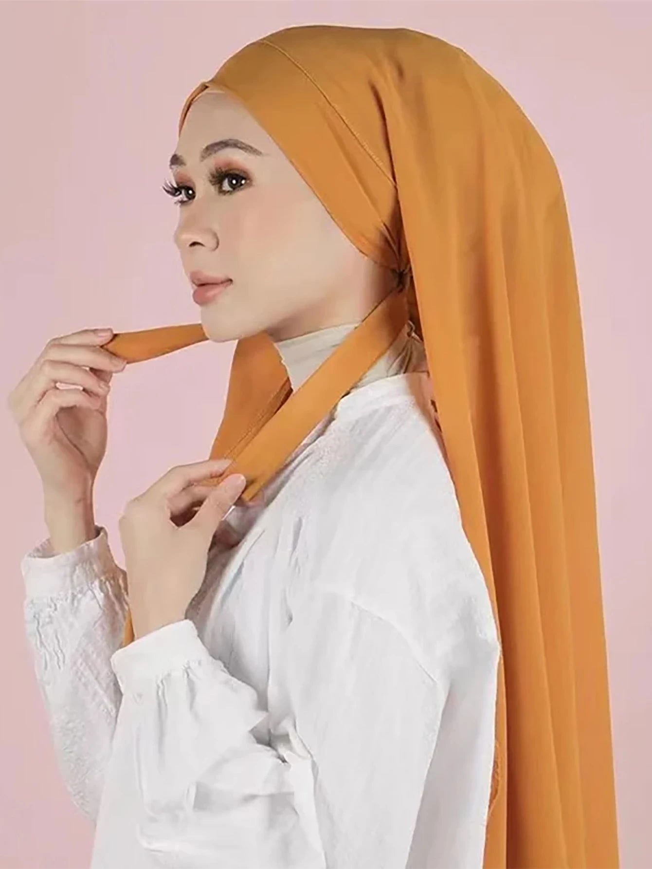 Crystal Hemp Women's Hijab Solid