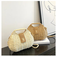 Wicker Rattan Summer Bag