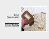 Wicker Rattan Summer Bag