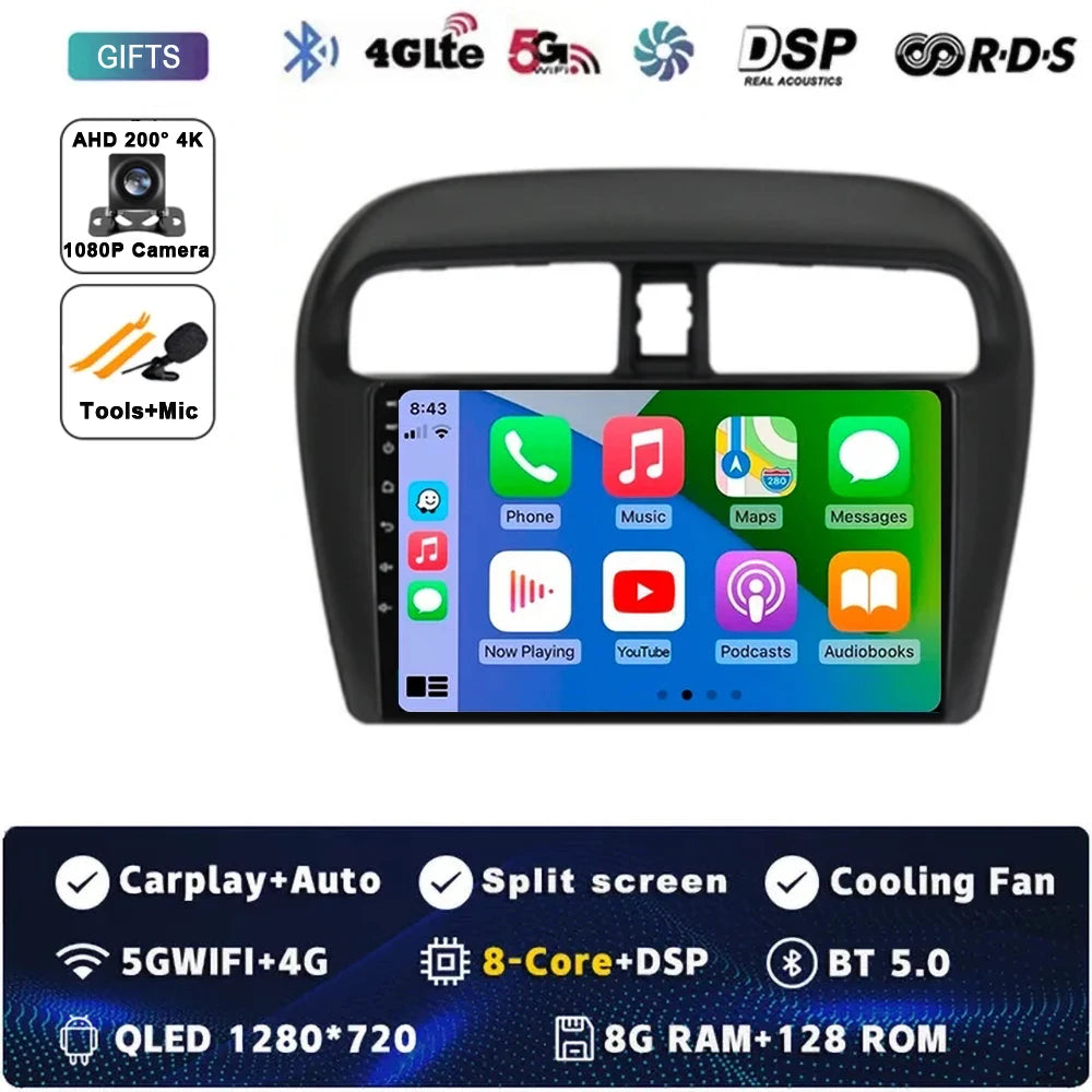 Mitsubishi Mirage Android Screen