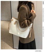 Large Capacity Bag Women's New Trendy and High-end Tote Bag Women's Summer Versatile Handheld Single Shoulder Commuting Bag
