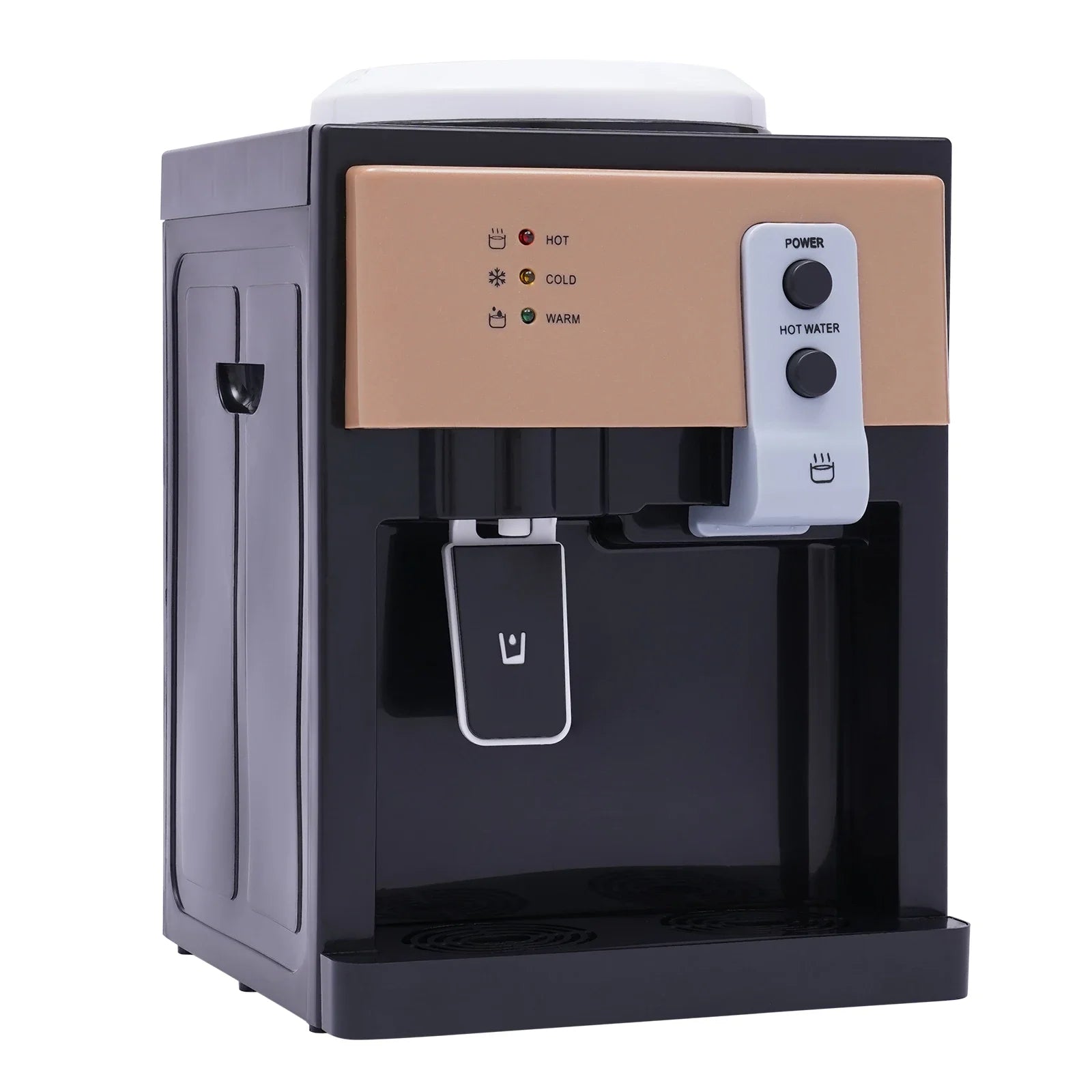 Electric Water Dispenser Desktop Drinking Fountain Cold & Hot Warm Water Cooler Heater Home Office Hostel Coffee Tea Bar Helper
