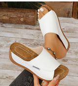 Women's Sandals Casual Heels Sandals Summer Woman Shoes Luxury Slippers Heeled Sandals Wedges Shoes Summer Footwear Women 2025