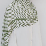 Islamic Plaid Printed Turban Abaya Hijab Fashion Chiffon Hijabs For Woman Abayas Quality Scarf Muslim Dress Turbans Head Shawl