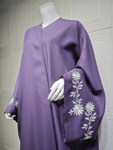 Middle East Dubai Beautiful Embroidered Party Dress Islamic Modest Abaya Muslim Turkish Arab Muslim Robe With Hijab