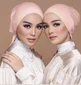 Muslim Inner Cap Hijab For Women Solid Underscarf Hijab Undercap Scarf Turban Hat Islamic Muslim Hijabs Ready To Wear Headcover