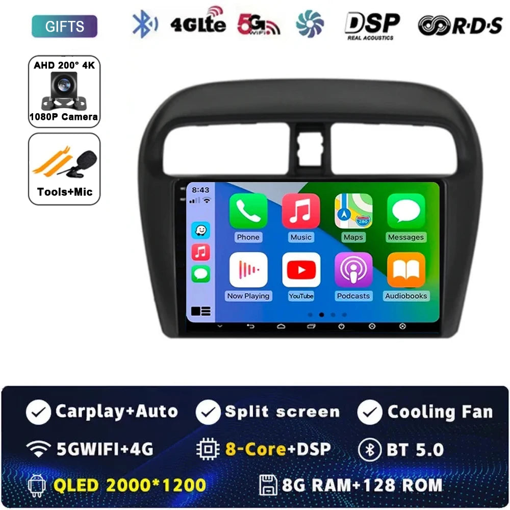 Mitsubishi Mirage Android Screen